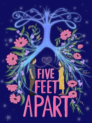 five feet apart poster